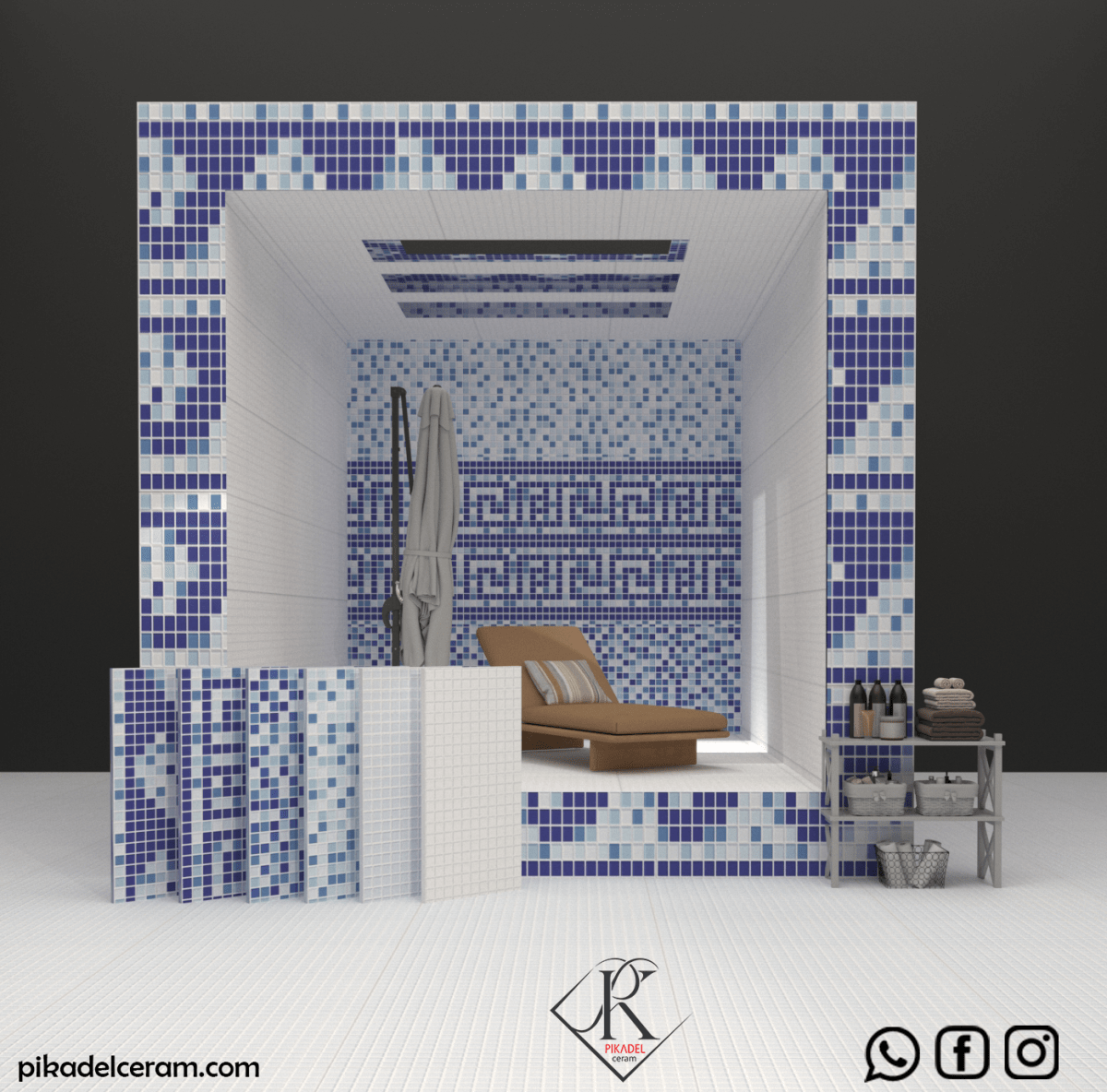 سرامیک پرسلان 60*30 استخری