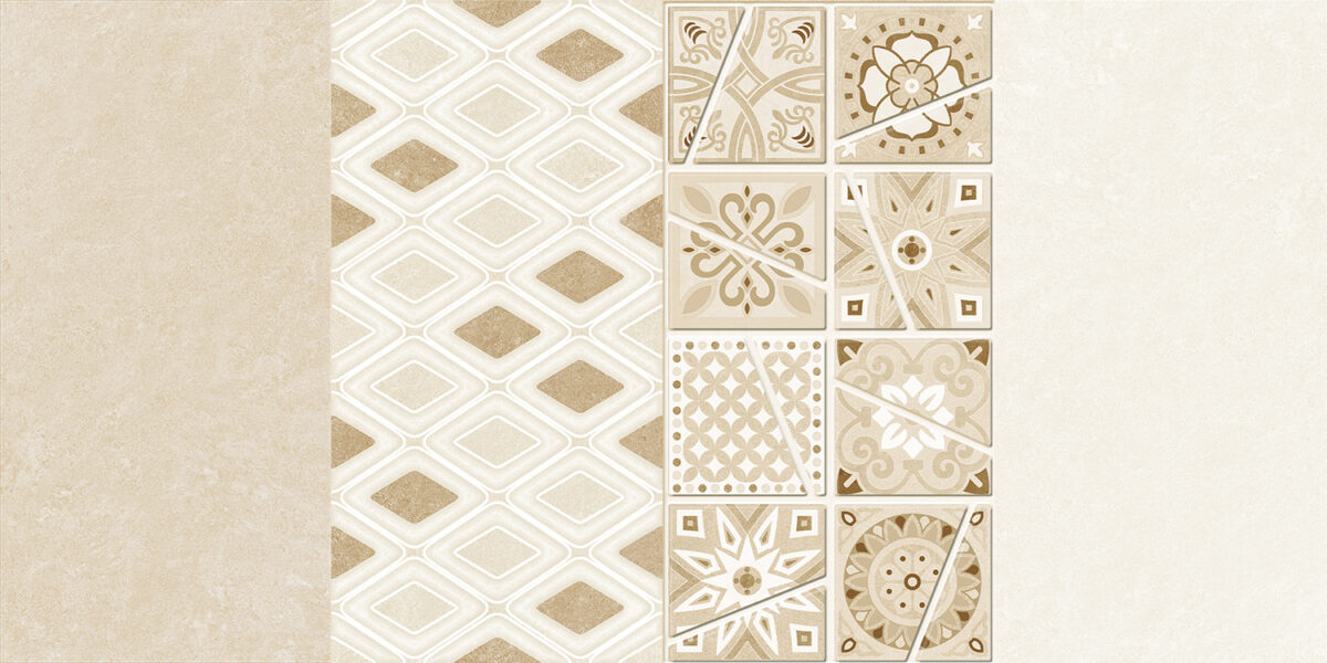 MIMOSA CREAM 30×60 | میموسا کرم براق