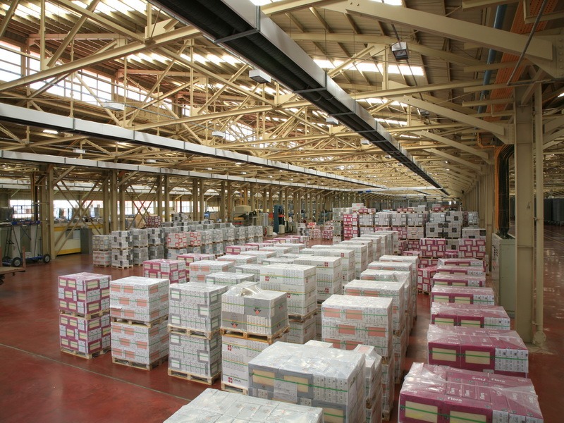 پالت‌ بندی کارخانه آپادانا سرام