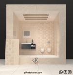 آندرومدا کاشی کرم دیواری براق 30*90 کارخانه آپادانا سرام برند پیکادل سرام