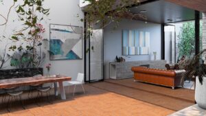 ووداستون ۴۵ در ۴۵ قهوه ای تیره مات