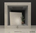 ایکاروس سرامیک پرسلان 80*80 براق کرم کارخانه آپادانا سرام برند پیکادل سرام