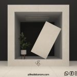 پانیذ سرامیک پرسلان کرم 120*60 مات