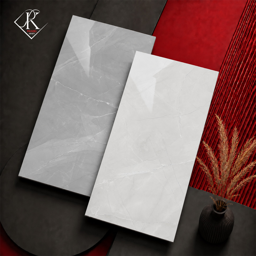 سرامیک پرسلان خاکستری تیره و روشن 60×120 براق سرامیک پرسلان خاکستری تیره و روشن 60×120 براق سیلوا کاشی و سرامیک سعدی - الصورة 1