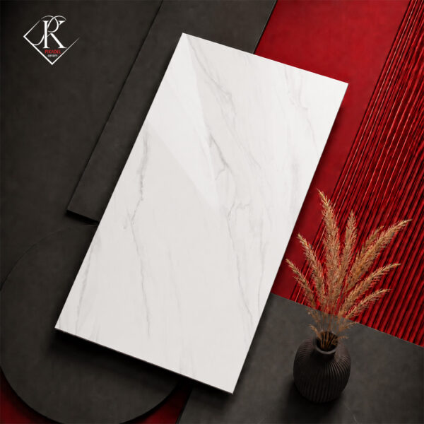 سرامیک پرسلان سفید 60×120 براق